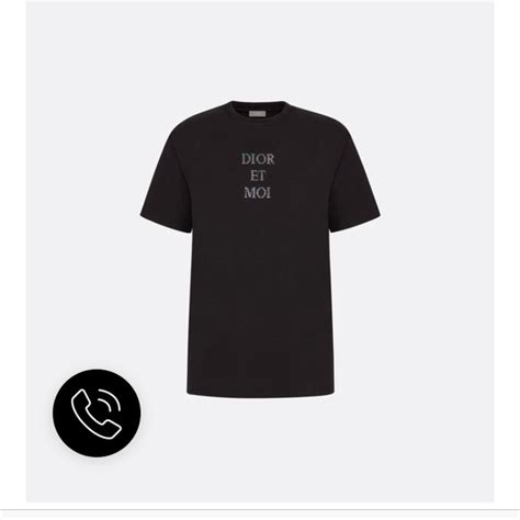 tee shirt dior et moi|DIOR MEN 2019 'Dior et Moi' T.